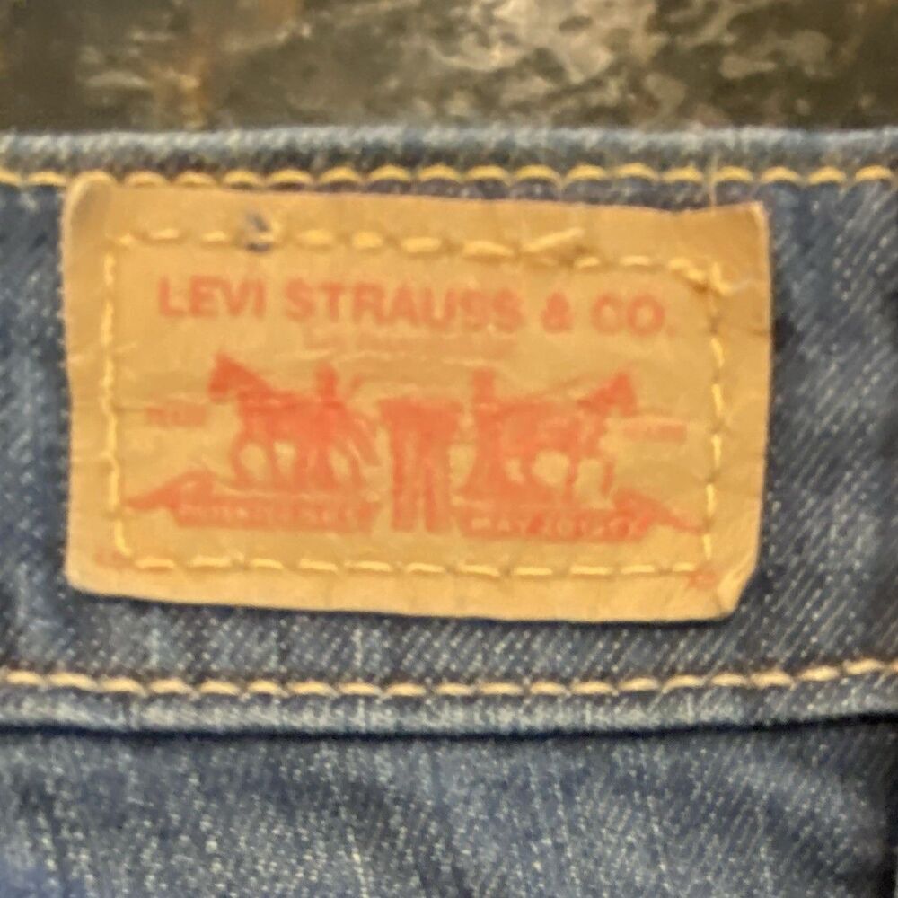Vtg Levi's 518 Bootcut 31x29 SuperLow Classic USA Low Cut Western Women NEW - Picture 4 of 8